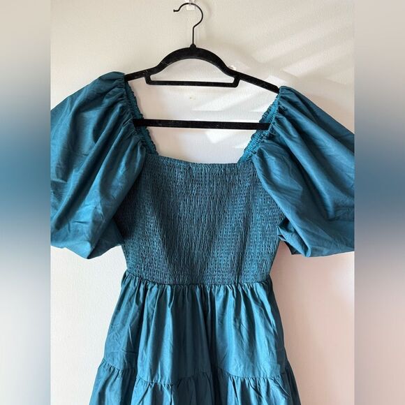 Entro Working With It Emerald Green Mini Dress Size Small - Picture 10 of 14